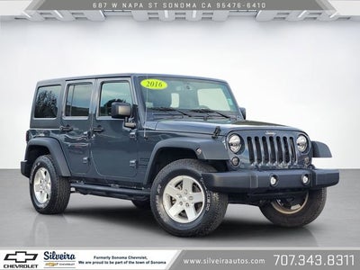 2016 Jeep Wrangler Unlimited Sport