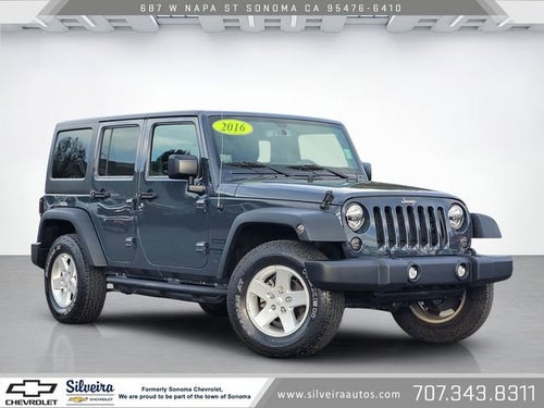 2016 Jeep Wrangler Unlimited Sport
