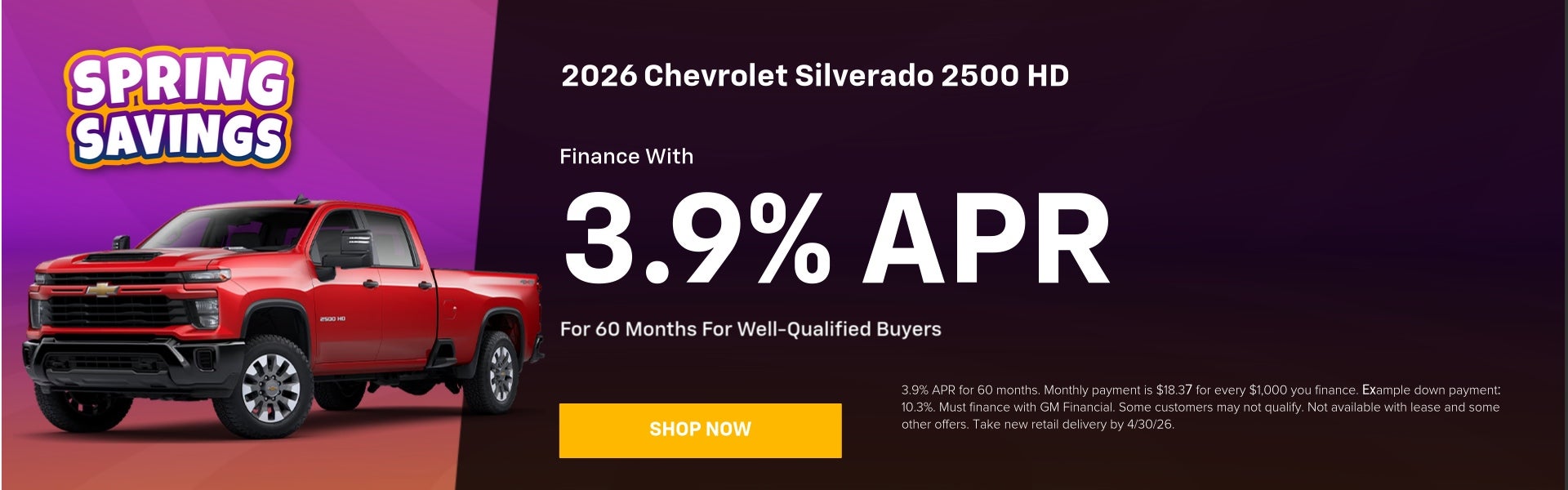 2026 Chevy Silverado 2500
