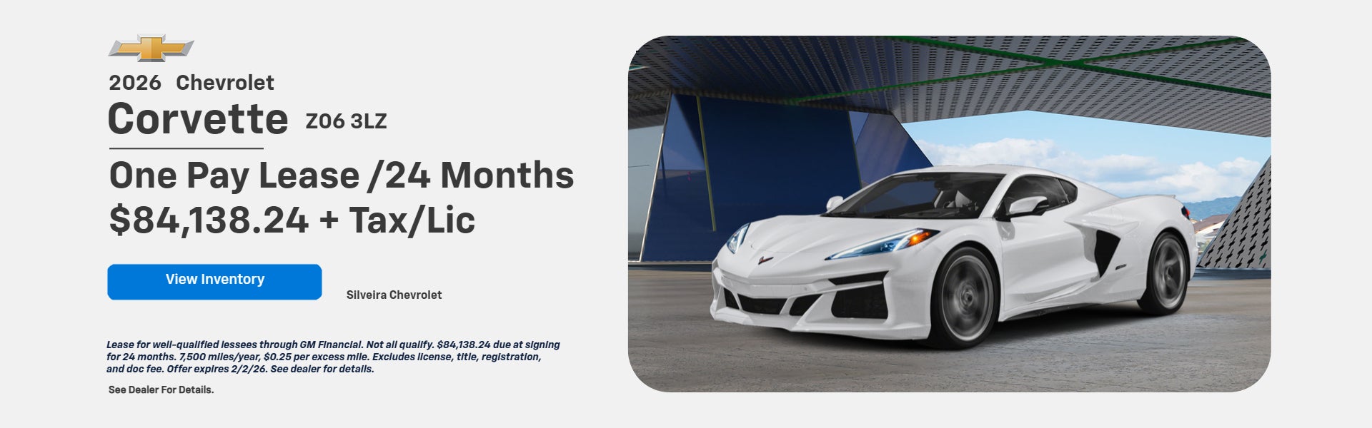 Chevy Corvette at Silveira